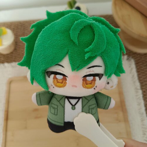 原创邪神墨然10cm棉花周边娃娃毛绒玩偶挂件可爱同人公仔