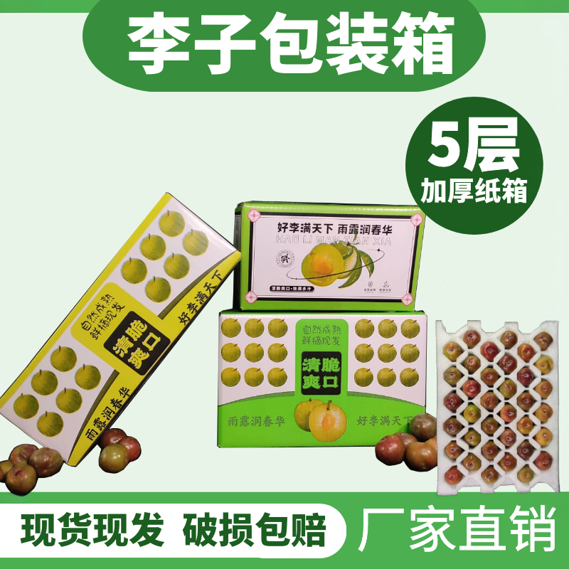 李子包装盒,50枚/60枚
