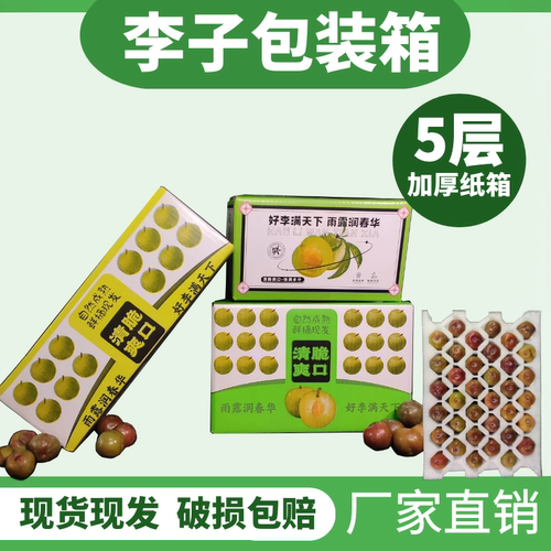 李子包装盒，50枚/60枚