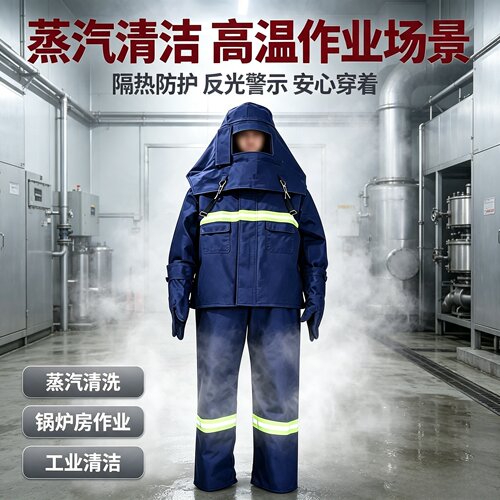 ABL-F02耐高温防蒸汽阻燃隔热防烫防水舒适分体式防护套装