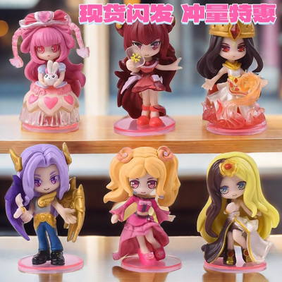 新品祖国叶罗莉第四弹盲盒情公主手办火领主高秦明女生莫纱齐娜