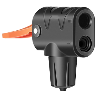 自行车打气筒配件大全打气嘴头多用法嘴转换转接头单车法式充气头