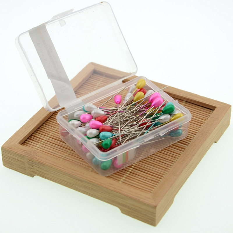 珠针大头针 固定珍珠钉定位针服装立裁针手工diy工具 大号定型针