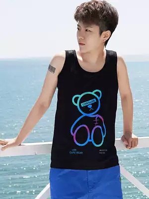 SUNNYS corset les handsome t corset vest to wear loose and breathable outside, big chest, small and smaller underwear, long version of summer