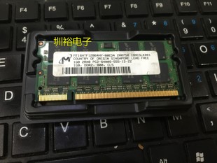 1GB 2RX8 PC2 镁光 555 80ED4 6400S 12内存条 MT16HTF12864HY
