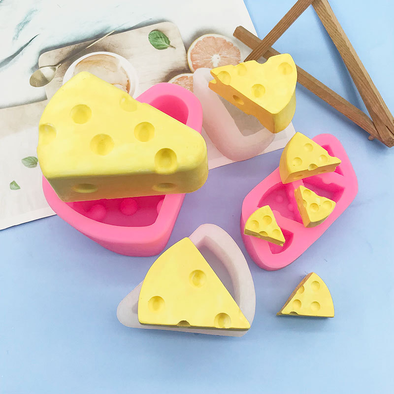 奶酪硅胶模具捏捏乐模具手工