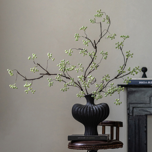高级感马桑果仿真枝条藤蔓仿生花艺假花摆设干花客厅插花摆件装饰
