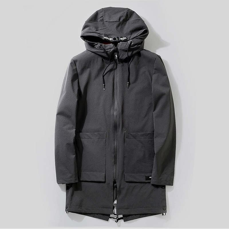 大牌撤柜货！断码清仓！春季男士商务休闲中长款连帽夹克风衣外套,男装,风衣,淘宝优惠券,粉丝福利购,淘宝优惠卷