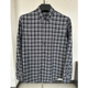 百搭纯棉长衬衫 H标 100棉黑灰格子春季 简约长袖 余单 少量现货