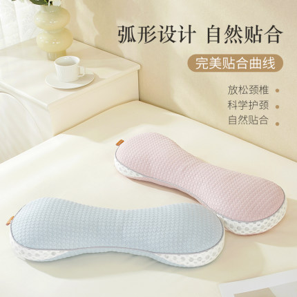 荞麦枕头颈椎家用圆枕护颈女生睡觉专用圆柱枕糖果反弓颈枕非修复