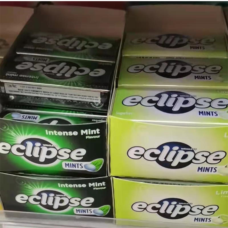 澳门代购进口易极薄荷糖无糖口香糖润喉糖果糖冰爽提神清新包邮