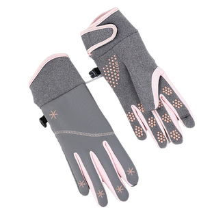 手套女冬季加厚加绒运动户外骑行开车电动车手背防水防滑保暖触屏