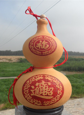 大小葫芦挂件摆件 文玩手捻把玩小葫芦 挂件摆件饰品家居摆件