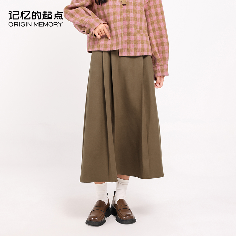 记忆的起点百褶半身裙