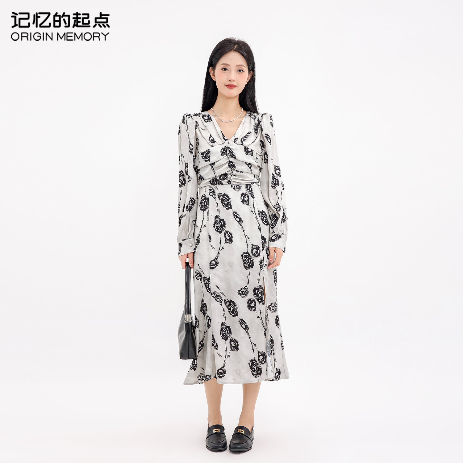 记忆的起点长袖裙子春季
