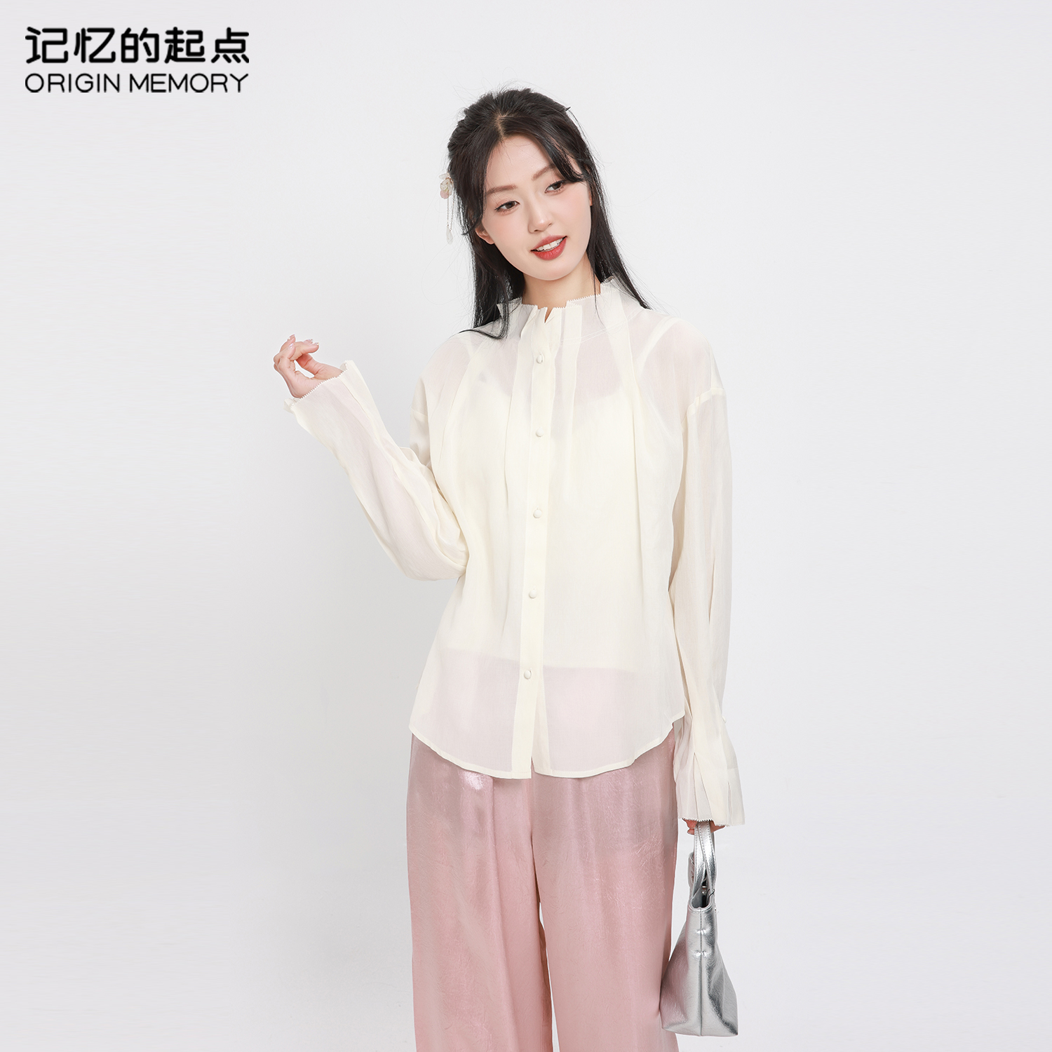 长袖记忆的起点薄款衬衫女
