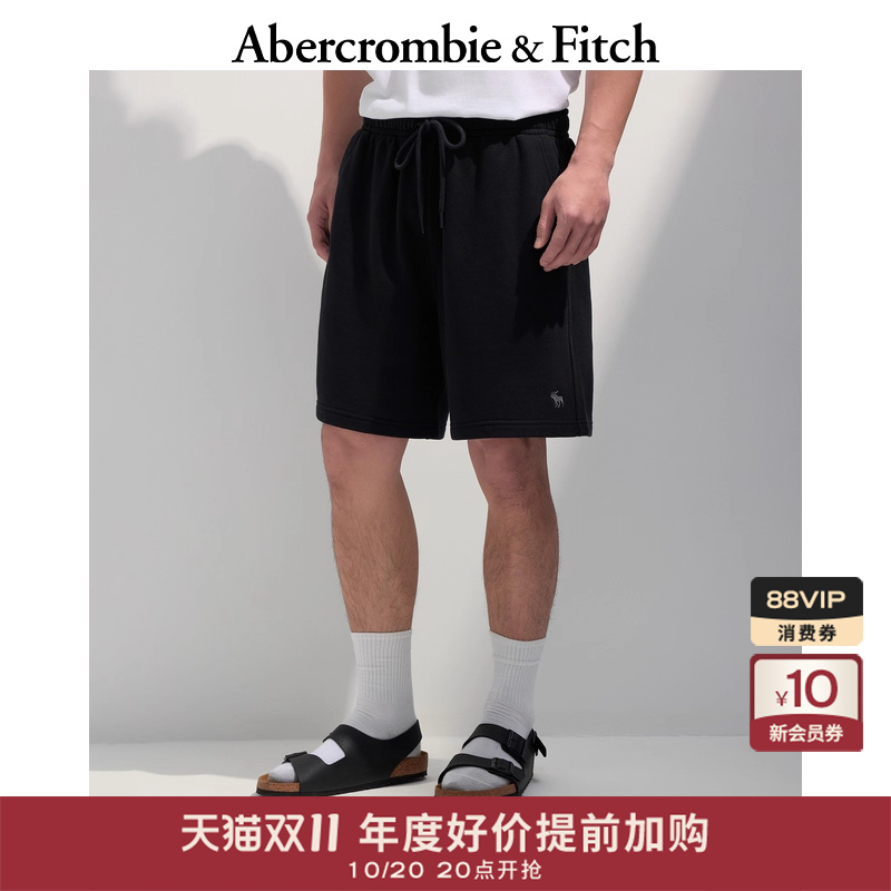 【毛圈布短裤】AF经典小麋鹿图案男装25夏季卫裤短裤128-5077