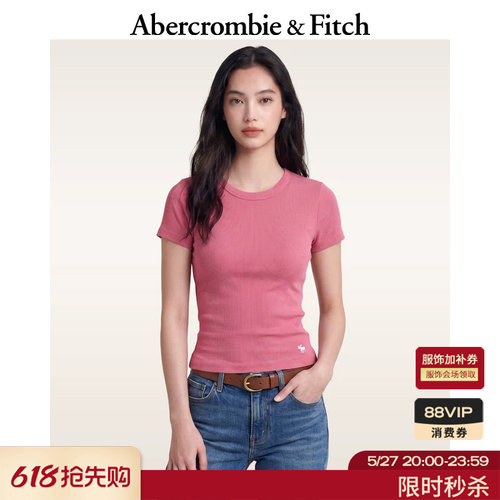AF经典小麋鹿图案短袖T恤