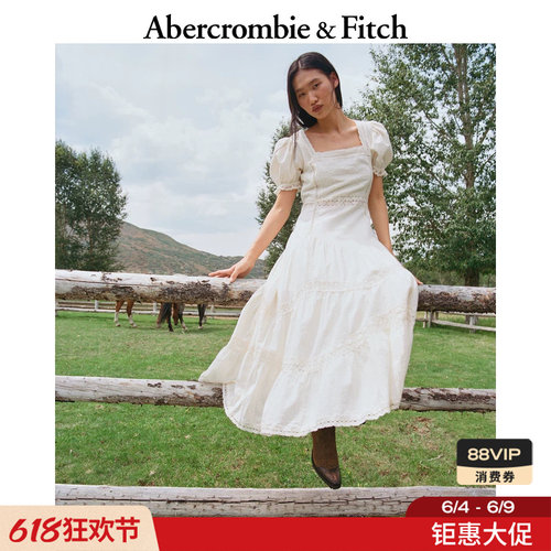 【Kemo Sabe合作系列】AF棉质泡泡袖连衣裙25秋女装159-6750