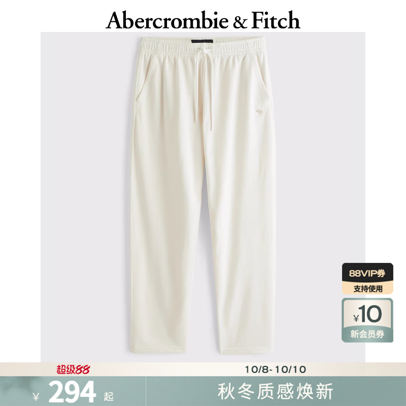 AF经典小麋鹿图案男装25秋冬新款毛圈布运动卫裤长裤134-5030