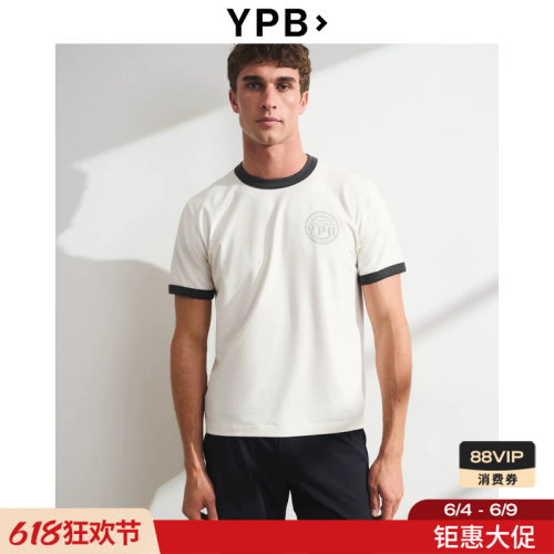 AF旗下YPB撞色LOGO运动短袖T恤