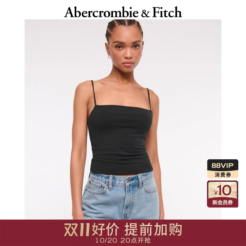 AF女装25夏季美式复古性感辣妹修身美背吊带背心上衣139-5599