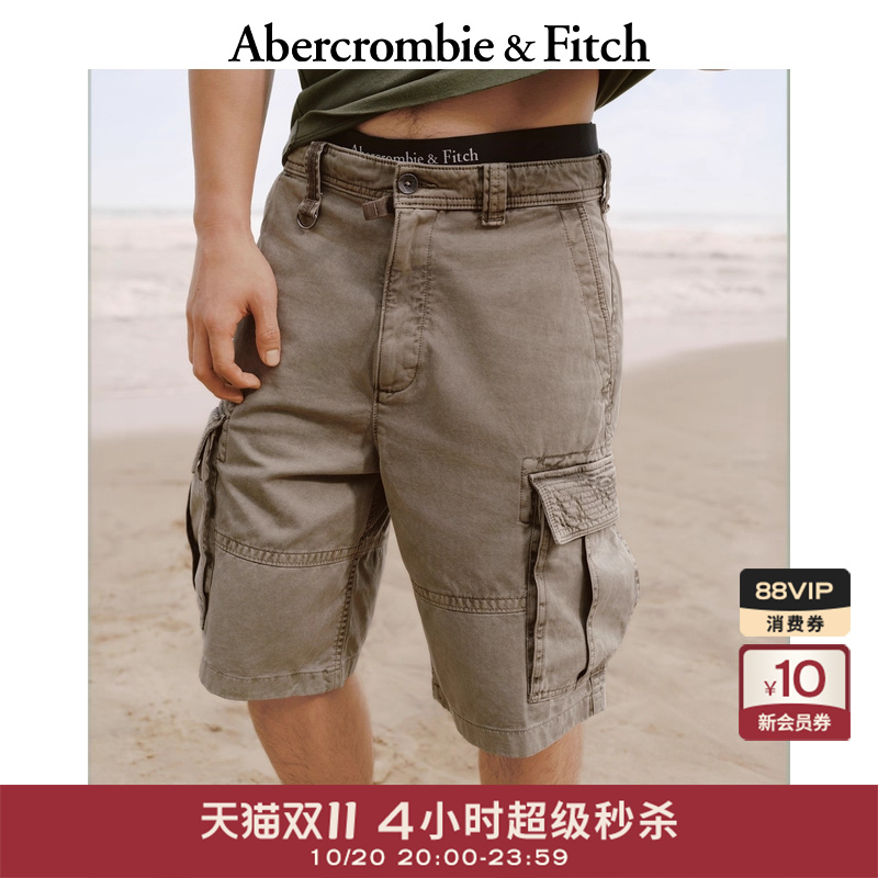 【复古工装风】AF男装25夏新款baggy大口袋五分短裤128-5117