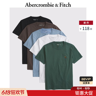AF经典小麋鹿图案美式纯棉5件组合套装短袖T恤26春夏男装124-6029