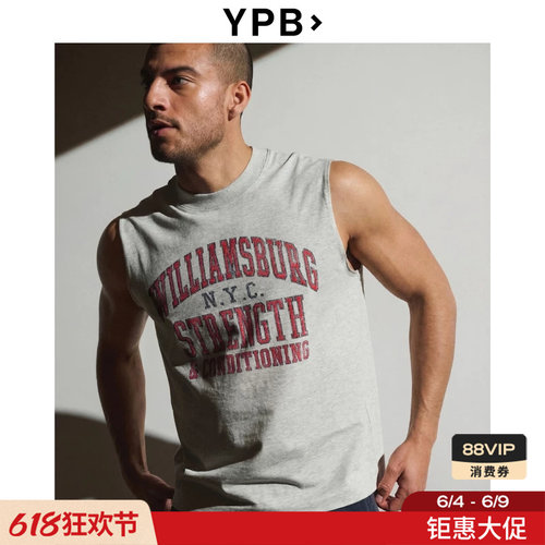 AF旗下YPB无袖背心运动T恤