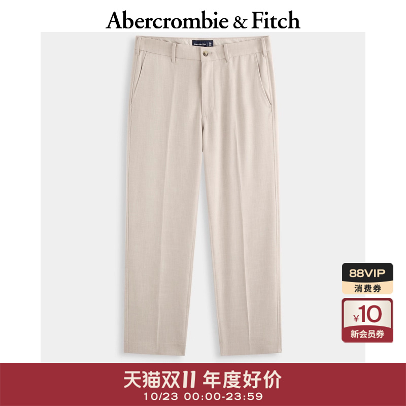 AF男装25秋冬新款美式百搭通勤经典宽松直筒休闲裤长裤130-5116