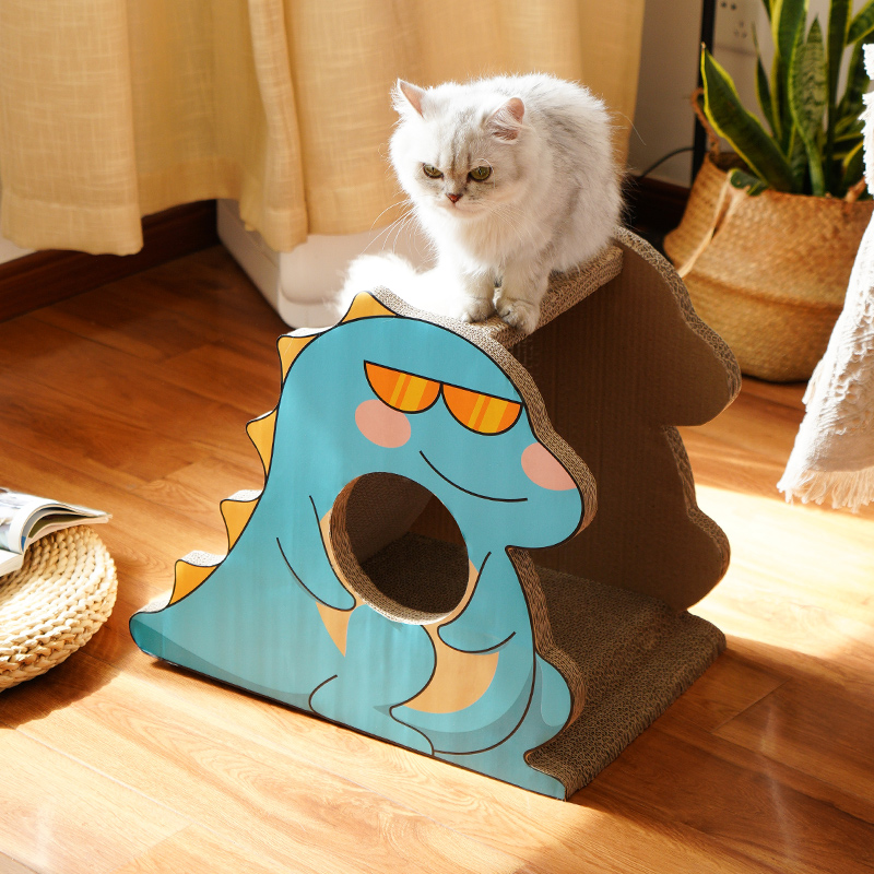 Scratching dinosaur Cat litter Corrugated paper vertical multi-function Toys Kitty Suppliesin the Pet/Pet food and supplies , Cat/Dog Toys , Scratching  category - from Buy2taobao.com to provide professional Taobao agent buy service