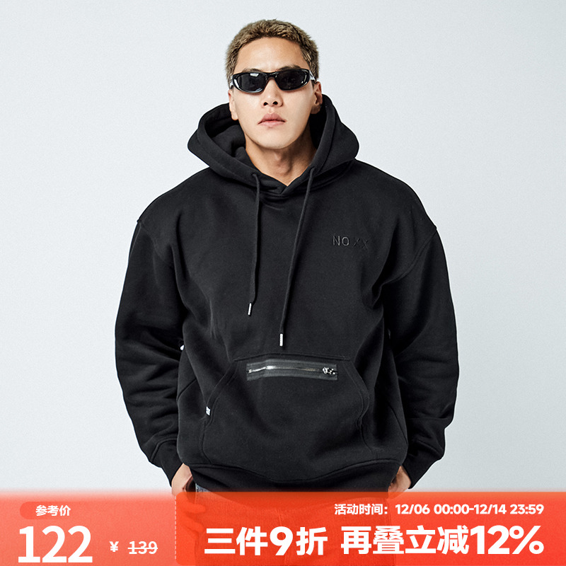 肌肉狗运动休闲舒适宽松连帽卫衣