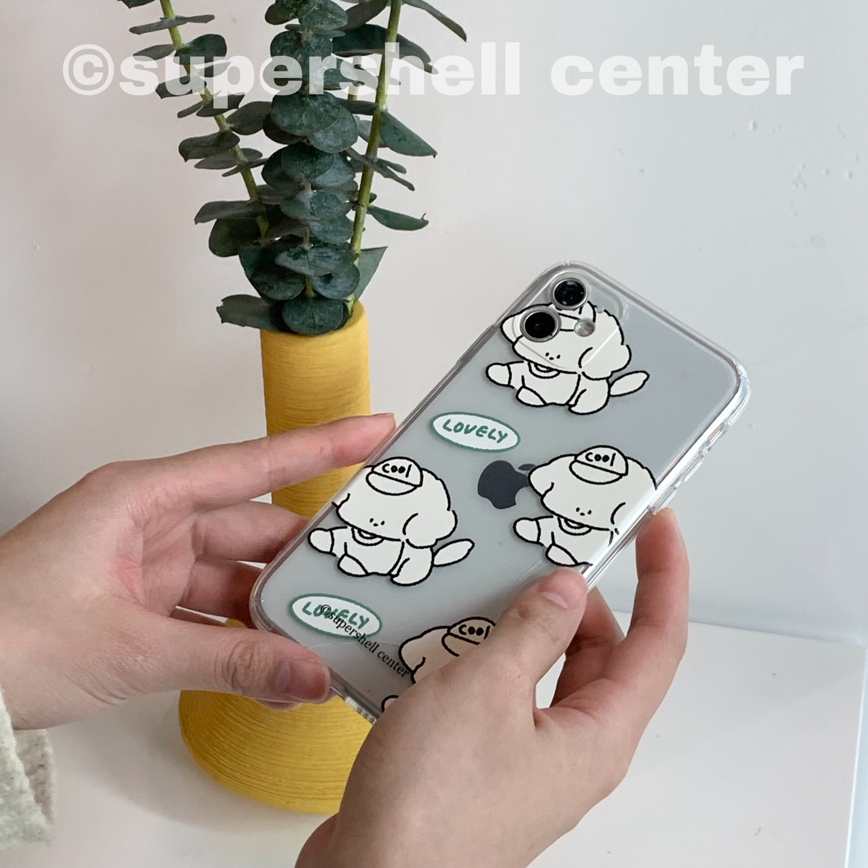 超有壳中心全包软壳韩风苹果