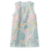 设计感背心裙女装 新中式 国风桑蚕丝上衣2025高级凤鸟刺绣设计夏季