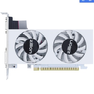 机 杰灵全新亮机卡GT730 白色机箱台式 RX580独立显卡 显卡 GT1050