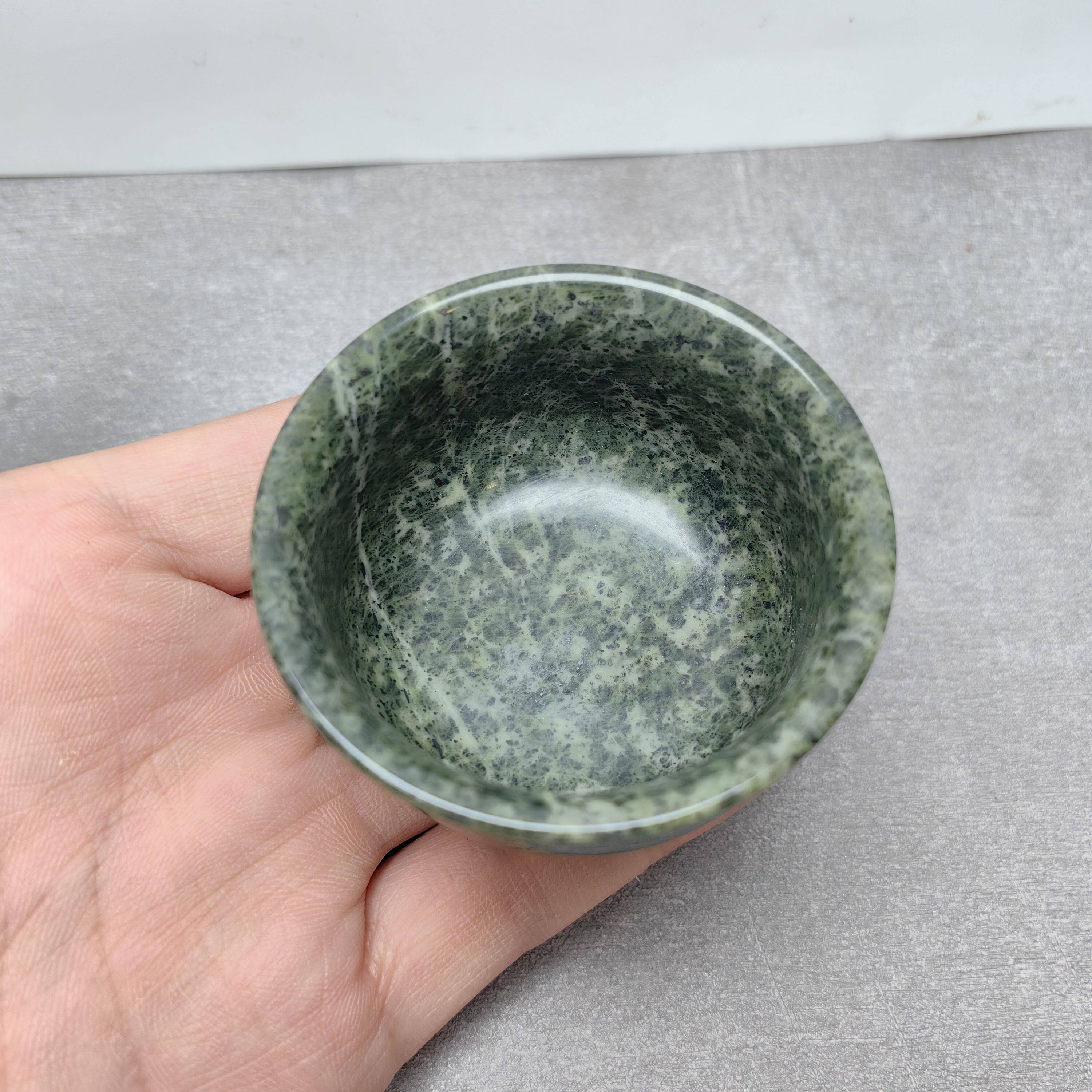 西藏药王石原生态原石45ml功夫茶具磁疗复古中国风养生茶杯子0281