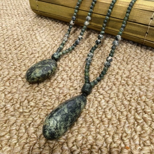 281 臧玉药王石籽料吊坠原生态原石项链亲子装 情侣套装 私人定制款