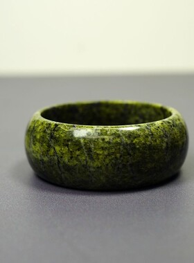 西藏药王石精品轮胎手镯58圈口宽度27一图一物款9565 #