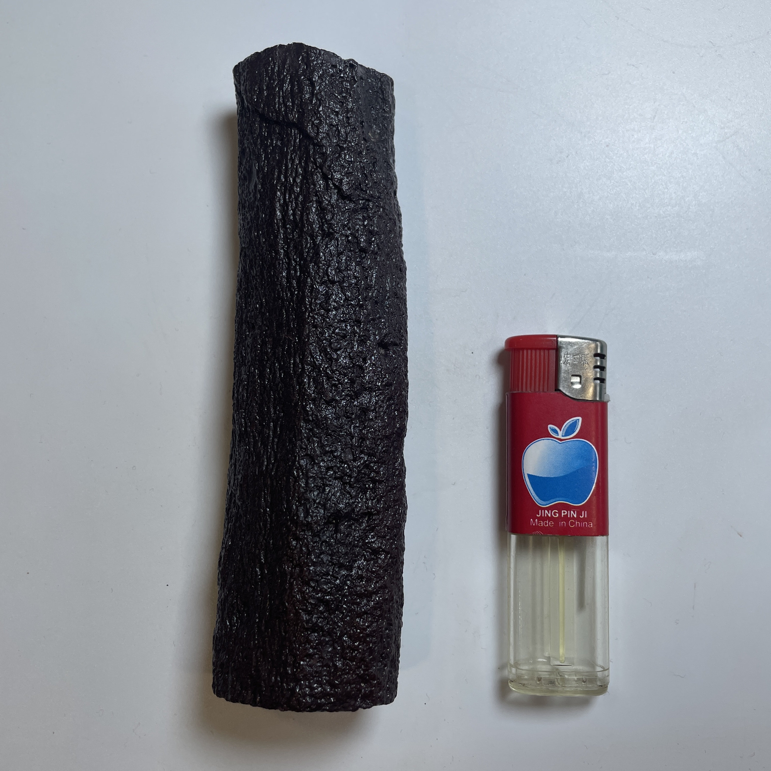 正宗五彩湾蓝光硅化铁棒棒料标准手把件摆件14cm*4.5cm456克309