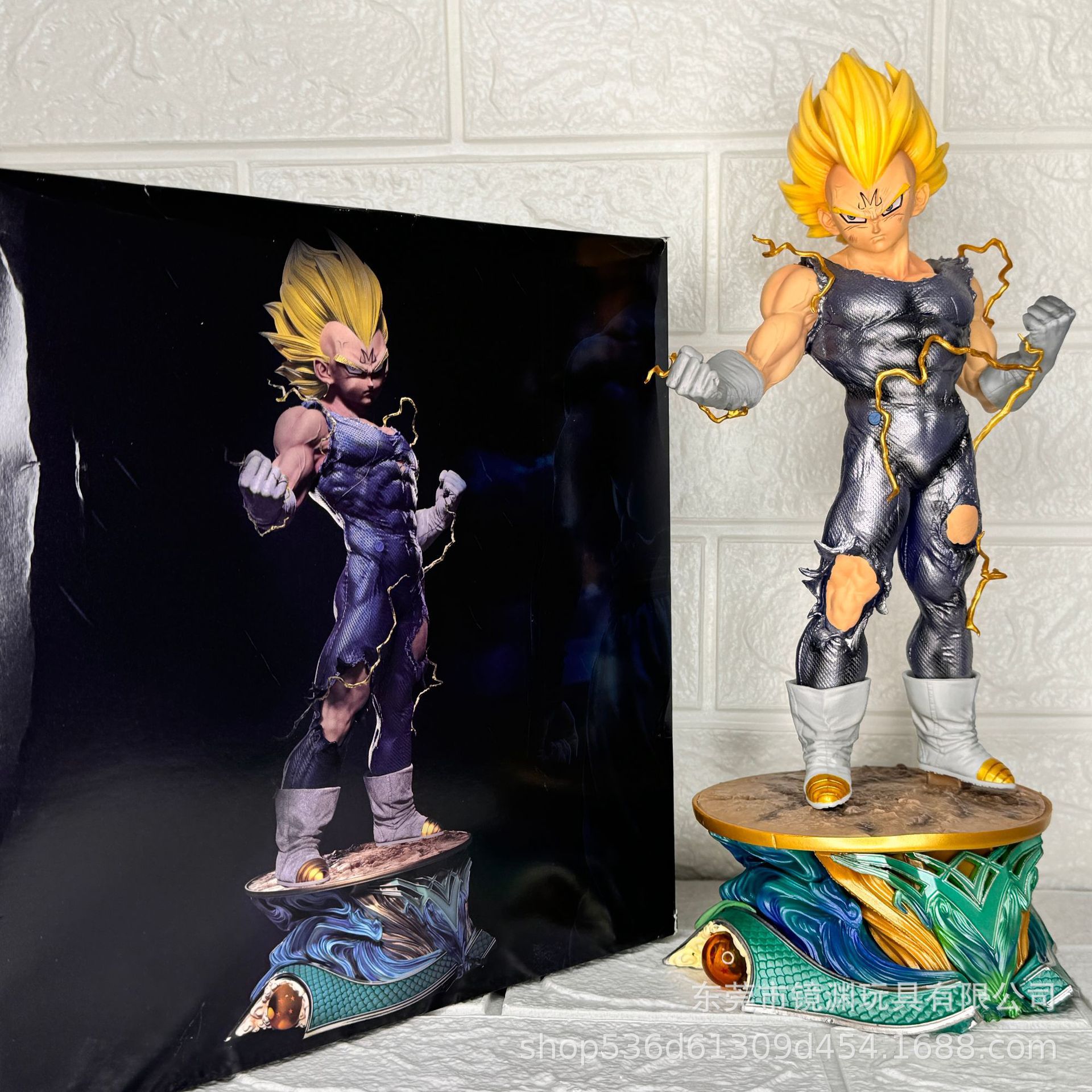 七龙珠超级赛亚人LS魔化贝吉塔动漫手办模型摆件GK雕像盒装手办
