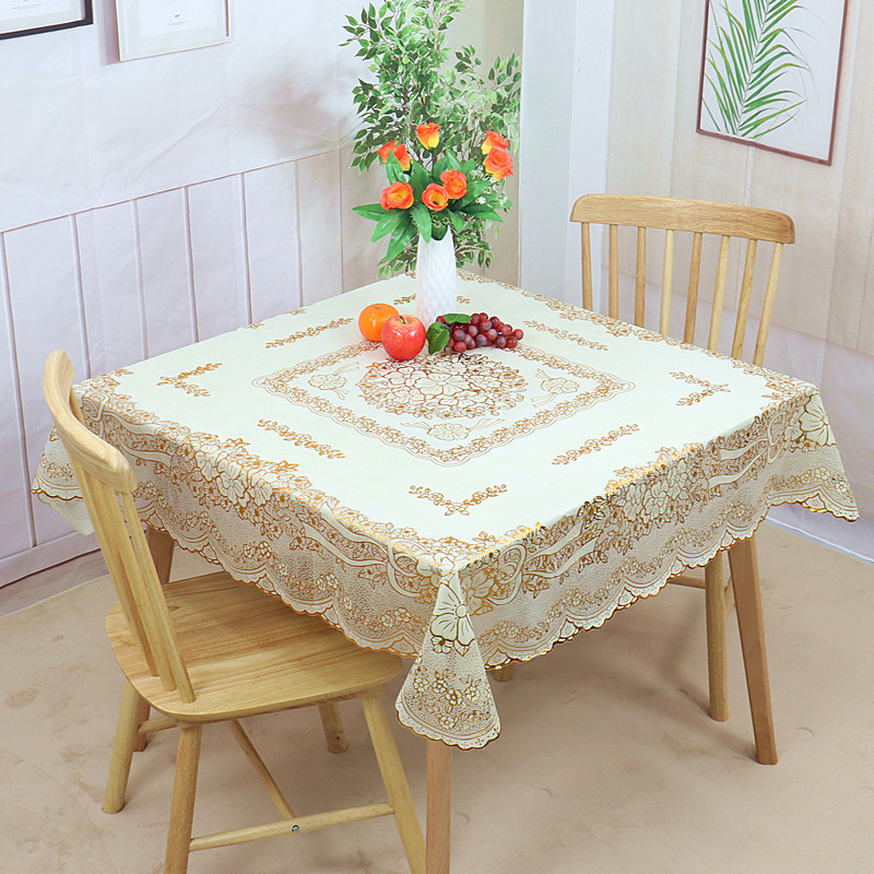 八仙正方桌防水防油免洗PVC桌布