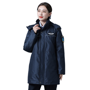 俏护士羽绒服120急救中心值班室棉服外套公卫医生应急长袖工作服