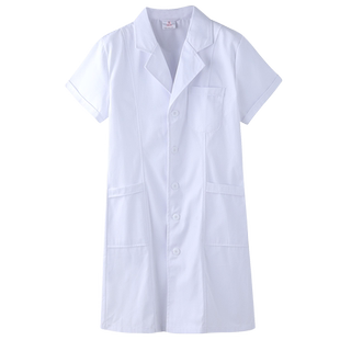 [三甲医院]白大褂女长袖医生服白大衣医护人员工作服加绒冬装定制