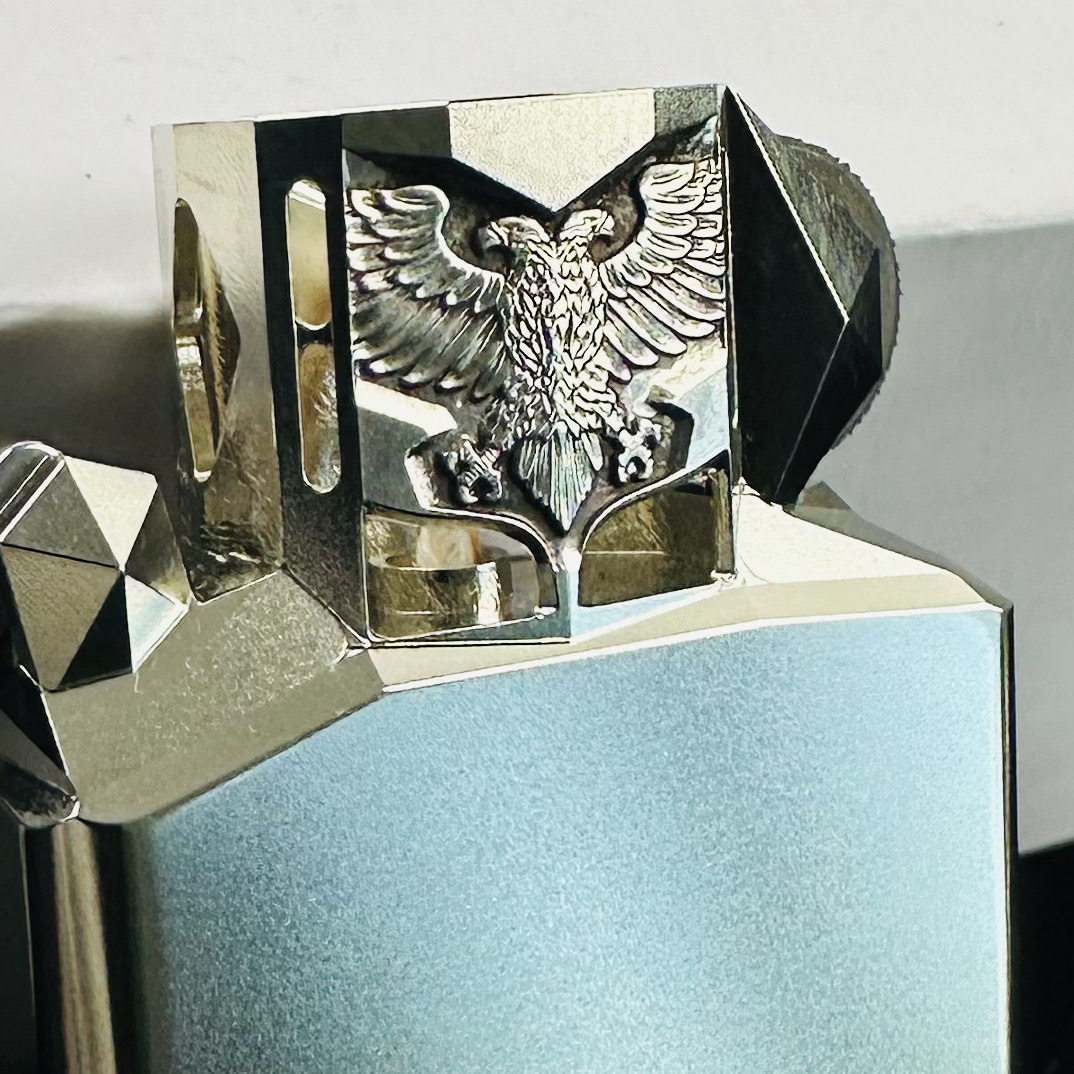 去造出品镍银双头鹰超级内胆适用于Zippo
