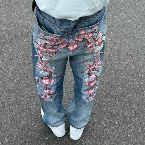 Ins Vintage Printed Women's Y2k Sreet Niche Design Sense Loo