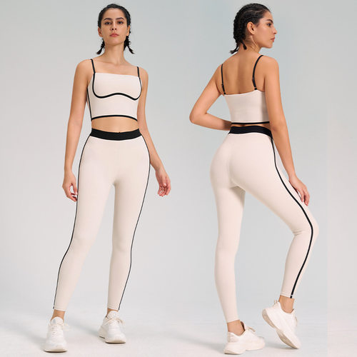 European And American Cross-border Sports Yoga Suit Two-piec