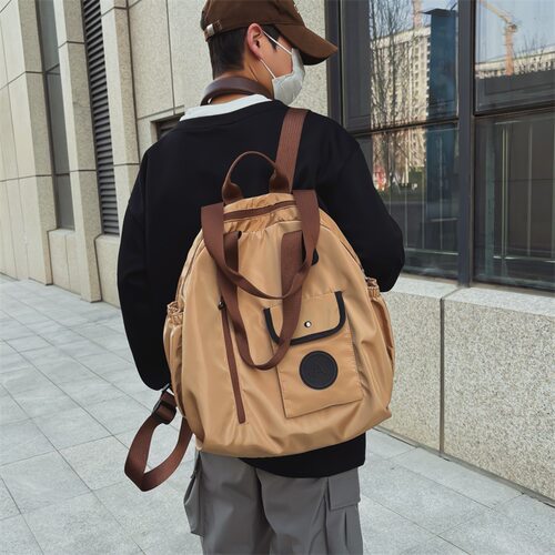 New Style No Sense Three-use Backpack Men's Lazy Style Large
