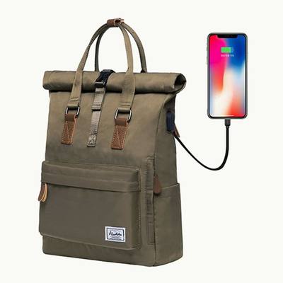 High Quality USB Charging Backpack Men Waterproof Bagpack La