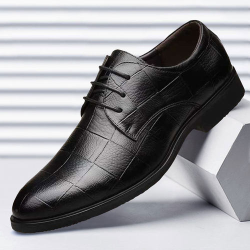 2026 Spring New Leather Shoes Men's Business Dress Best Man