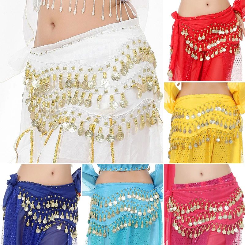 Thailand/India/Arab Dancer Skirt Women Sexy Belly Dance Hip-封面